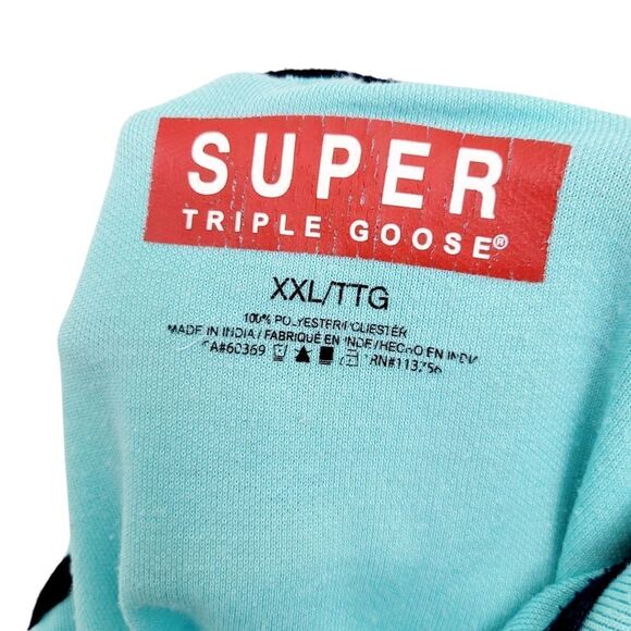 2/$20 Light Blue & Navy Blue Polo Golf Shirt Top Size: XXL - Picture 9 of 9